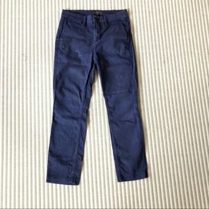 J Crew Navy Blue Stretch Chino Pants, Size 26